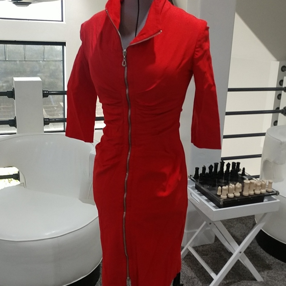 Joseph Ribkoff zipper dress,